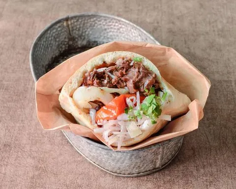 Pita All Night de carne de larga cocción